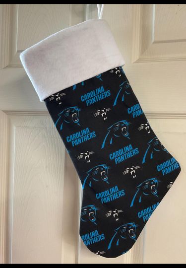 Carolina Panthers Christmas Stocking