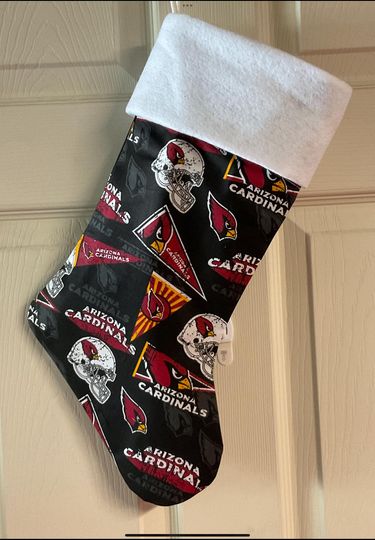 Discover Arizonna Cardinals Christmas Stocking