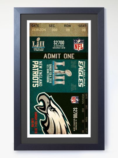 Discover 2018 Super Bowl Ticket  At Last  Philadelphia Eagles vs New England Patriots (Personalized Seats Available)