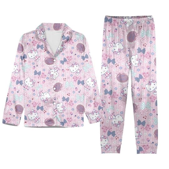 Hello Kitty Holiday Sleepwear Family Matching Pajama Set