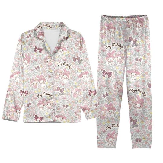 Discover My Melody Matching Holiday Sleepwear - Kawaii Cartoon Outfit
