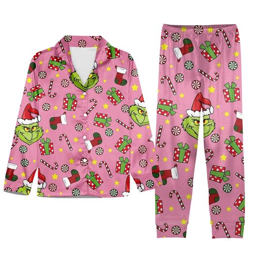 Discover Family Matching Grin Pajama Set  Holiday Sleepwear