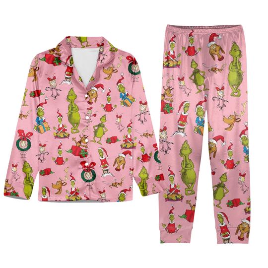 Discover Family Matching Grin Pajama Set  Holiday Sleepwear