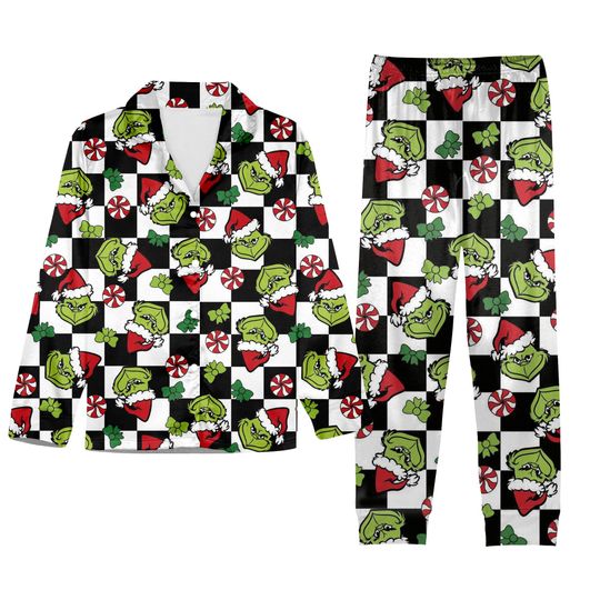 Discover Family Matching Grin Pajama Set  Holiday Sleepwear