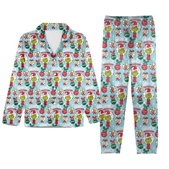 Discover Family Matching Grin Pajama Set  Holiday Sleepwear