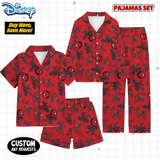Discover Spider Pajamas, Spider Man Cartoon Pajama Pants, Spiderman Pajama Pants, Spider Man Friends Pajamas Pants