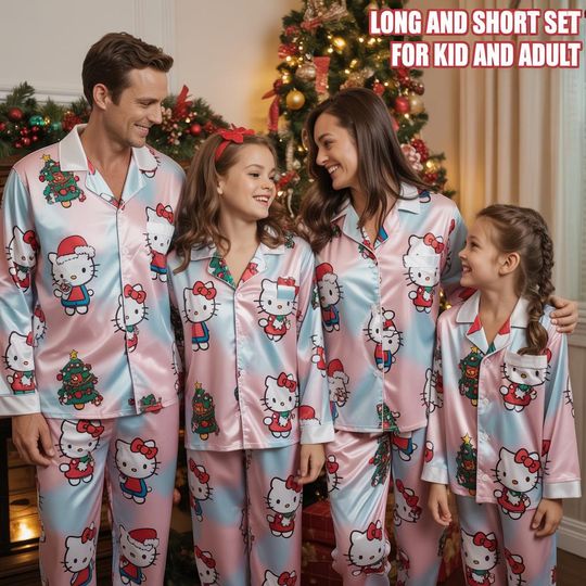 Hello Kitty Family Pajama Set for Adults and Kids