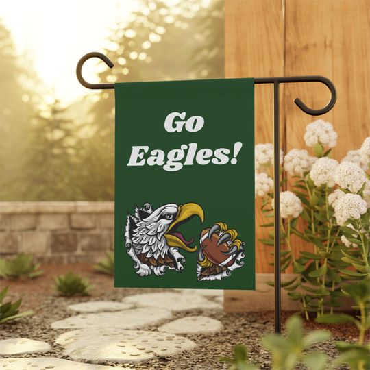 Discover Eagles Football Garden Flag