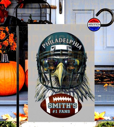 Discover Philadelphia Football Flag, Eagles Personalized Custom Sports Fan Garden, House, Yard, Tailgating Flag, Football Sports Lovers, sports fan