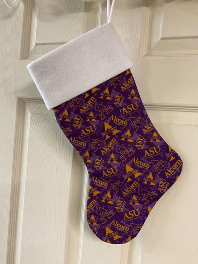 Alcorn state university Braves Christmas Stocking