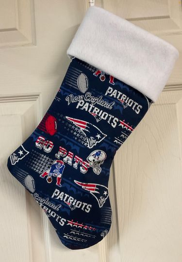 Discover New England Patriots Christmas Stocking