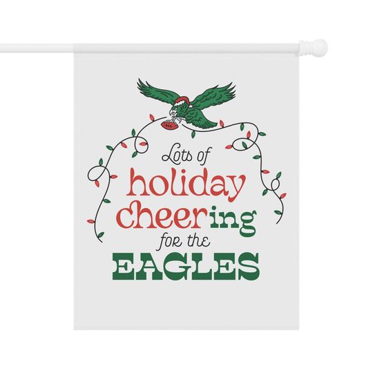 Discover Philadelphia Eagles Football - Christmas Holiday Banner
