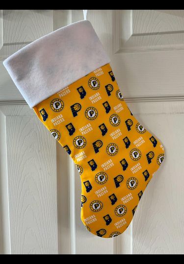 Discover Indiana Pacers Christmas Stocking