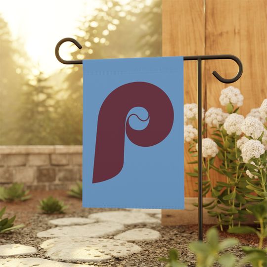 Discover Philly Sports Baseball Garden & House Banner Flag - Retro 1980s