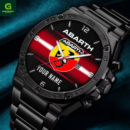 Discover A,barth custom Name steel watch, Gift For Fans, Christmas Gift