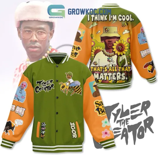 Tyler The Creator I Think Im Cool Baseball Jacket