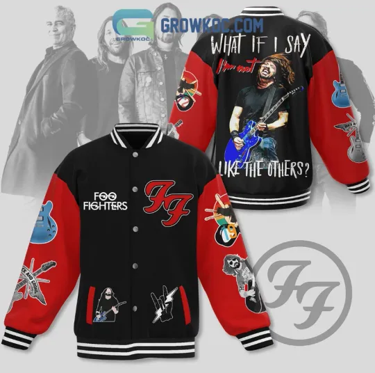 Discover FF Band Fighters Im Not Like The Others Fan Baseball Jacket