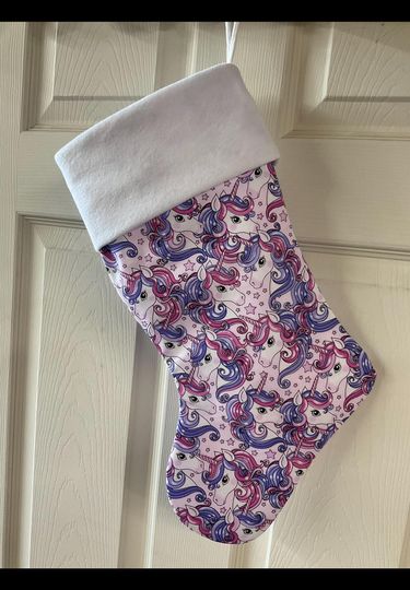 Unicorns Christmas Stocking