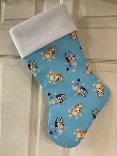 BlueyDad  Christmas Stocking