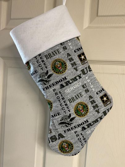 US Army Christmas Stocking