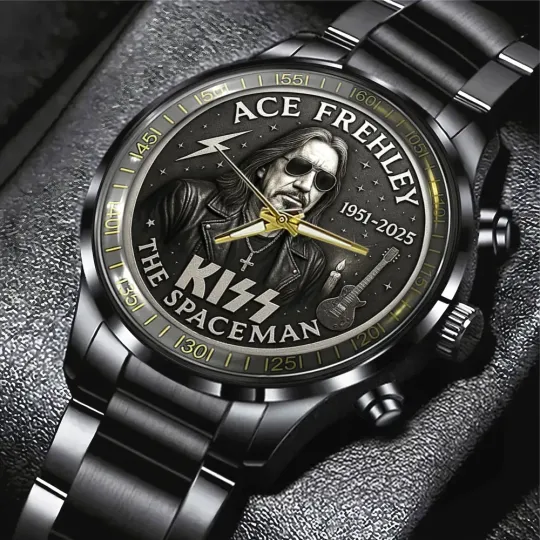 Discover Ace Frehley Stainless Steel Watch-personalize name