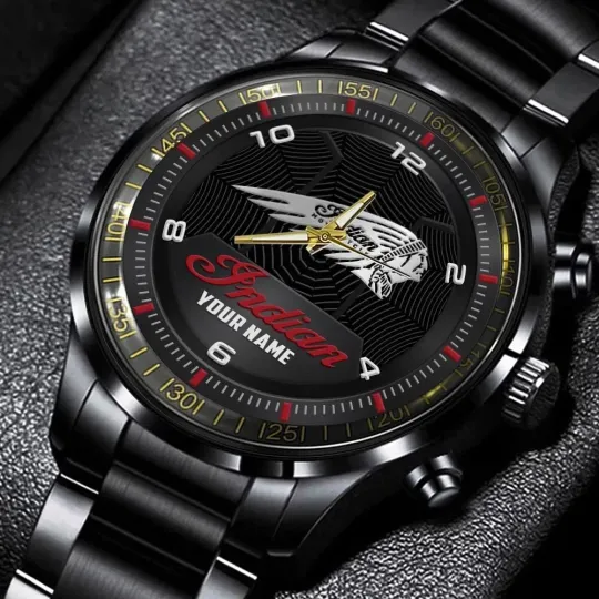 Discover In.di.an Stainless Steel Watch