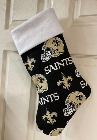 Discover New Orleans Saints Christmas Stocking