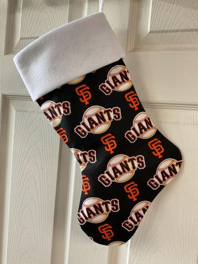 Discover San Francisco Giants Christmas Stocking