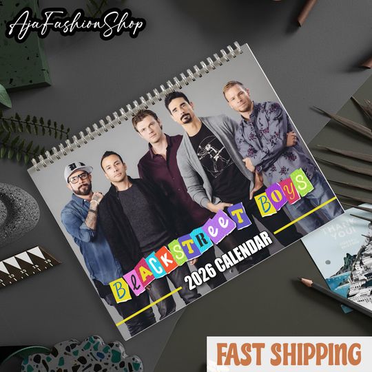 Discover Music Boy Band Wall Calendars, Boys 2026 Calendar, Pop Music Calendar, Boy Band Calendar, Fan Gift, Music Lover Gift