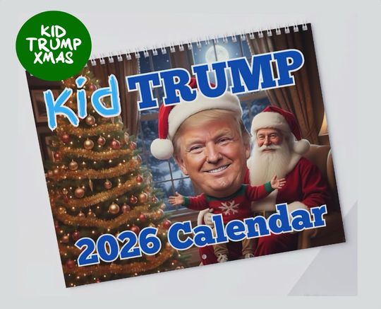 Discover Trump 2026 Wall Calendar Funny  Men, Secret Santa, Gag Gift