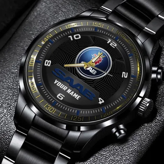 Discover Sa ab Stainless Steel Watch-personalize name, Gift For Fans, Christmas Gift