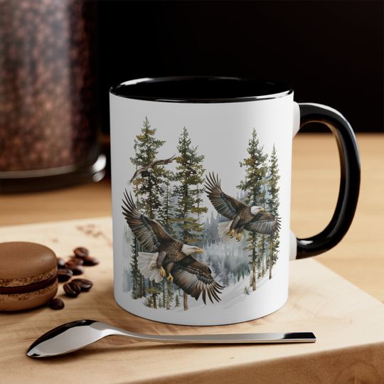 Discover Eagle - 11oz - Accent Coffee Mug