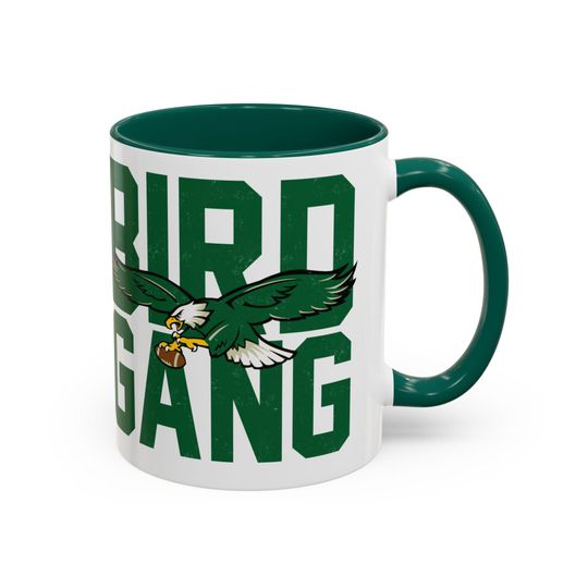 Bird Gang Colorful Coffee Mug, Funny Gift for Sports Fans, 11oz, 15oz, Great for Birthdays, Game Day, Housewarming