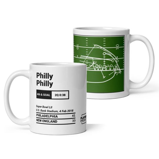 Discover Greatest Eagles Plays Mug: Philly Philly (2018)