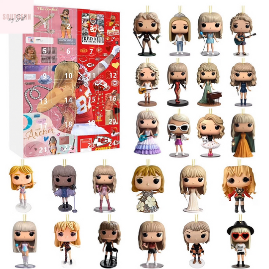 Discover Swift Acrylic Advent Calendar Blind Box Christmas Countdown 2025
