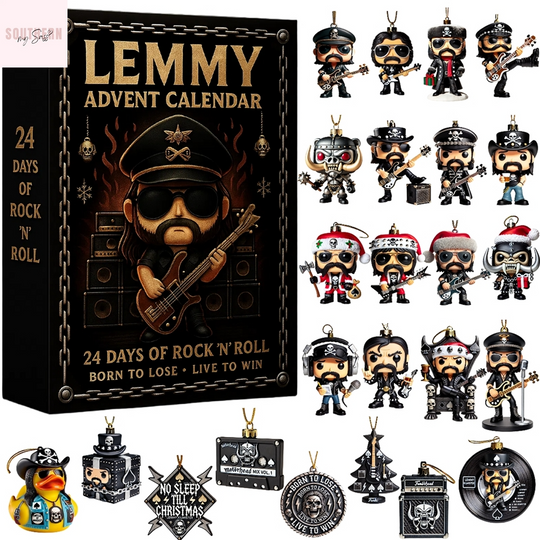 Discover Acrylic Advent Calendar Blind Box Lemmy Born To Lose Live To Win 2025