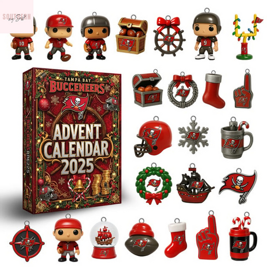 Tampa Bay Buccaneers 2025 Acrylic Advent Calendar Blind Box