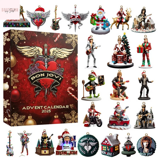 Discover Bon Jovi Acrylic Advent Calendar 2025