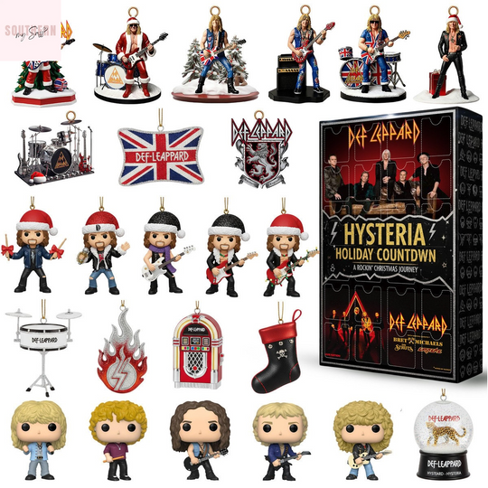 Def Leppard Hysteria Holiday Countdown Acrylic Advent Calendar 2025