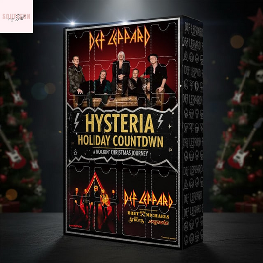 Def Leppard Hysteria Holiday Countdown Acrylic Advent Calendar 2025