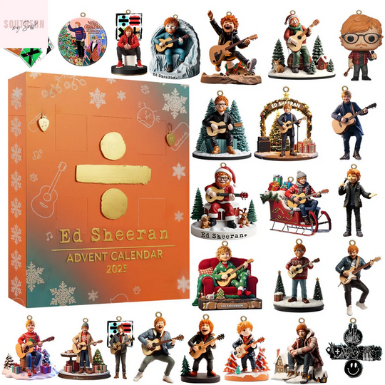 Discover Ed Shee 2025 Acrylic Advent Calendar Blind Box