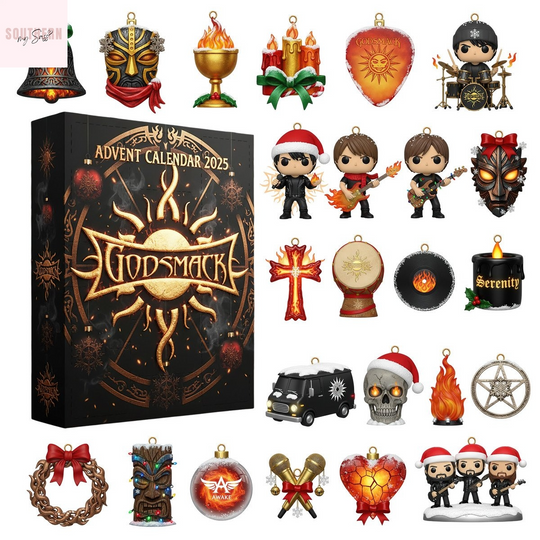 Discover Godsmack 2025 Acrylic Advent Calendar Blind Box
