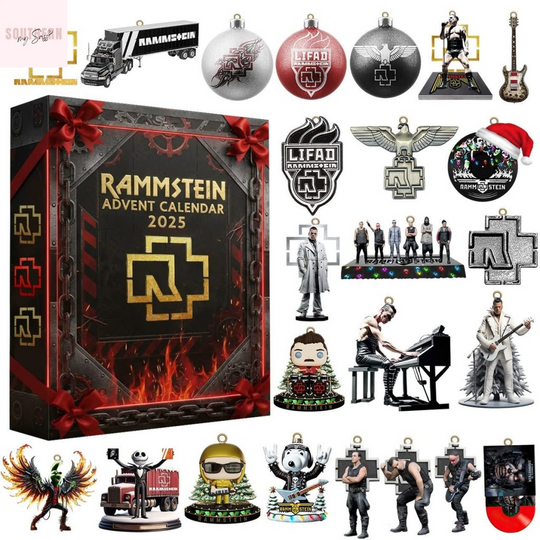 Discover Ramms Advent Calendar 2025 24-Day Holiday Acrylic Decor Box