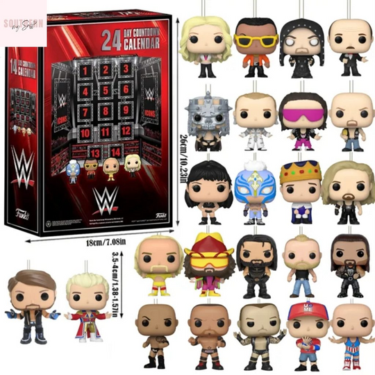 Wrestling Entertainment Wrestling Acrylic Advent Calendar 2025