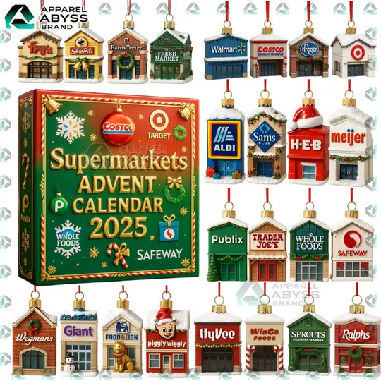 Discover Acrylic Advent Calendar Blind Box Supermarkets 2025