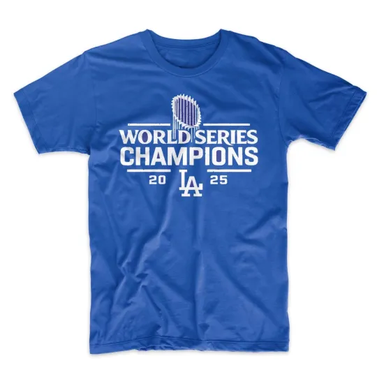 Discover Los Angeles Dodgers 2025 World Series Champions T-Shirt
