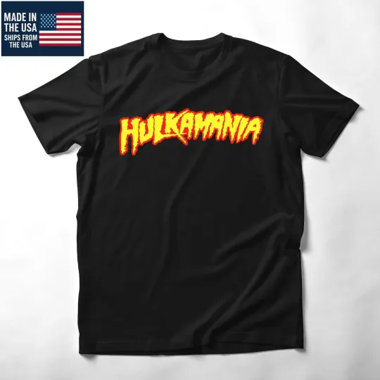 Discover Hulkamania T-Shirt Parody Hulk Hogan Men’s Clothing T-Shirt