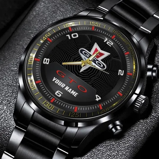Discover Pontiac GTO Stainless Steel Watch, Gift For Dad, Christmas Gift