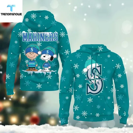 Discover Seattle Mariner Snoop Christmas Special 2025 3D Hoodie Unisex