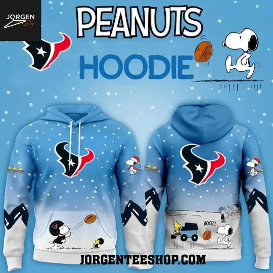 Snoop Houston Peanus Texans Football All Over Printed 3D Hoodie